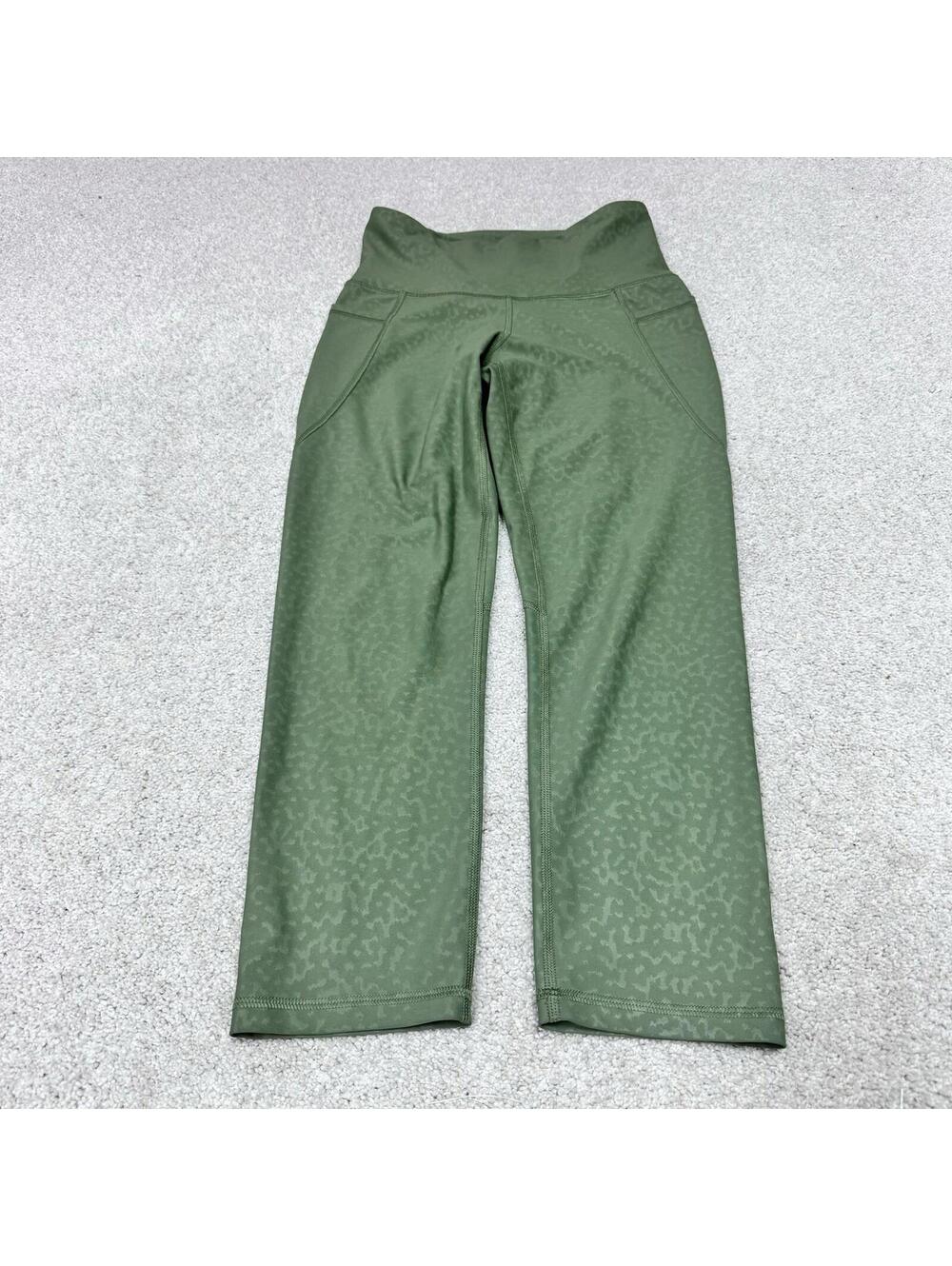 Old Navy Active Elevate Leggings Green Pull On Women’s Size Small